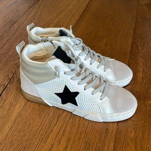 New! Vintage Havana star high tops with zipper. WM size 7.5